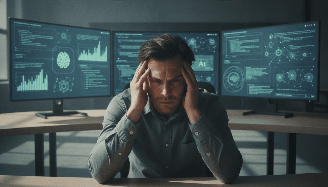 IA pode aumentar carga mental no trabalho ao invés de reduzi-la, revela pesquisa