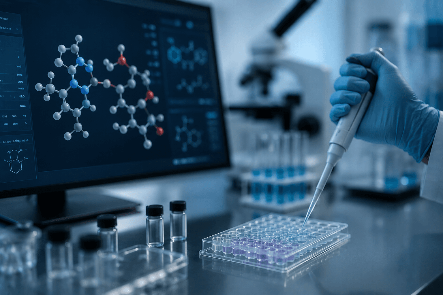 IA da OpenAI desenvolve novo método para síntese de medicamentos em parceria com Molecule.one
