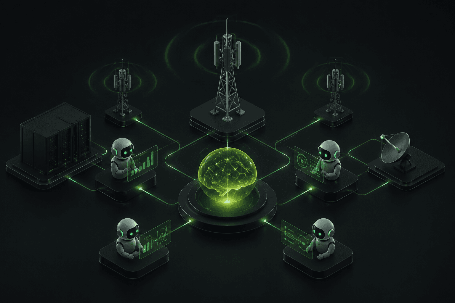 NVIDIA leva agentes de IA autônomos 24/7 para operações de telecom