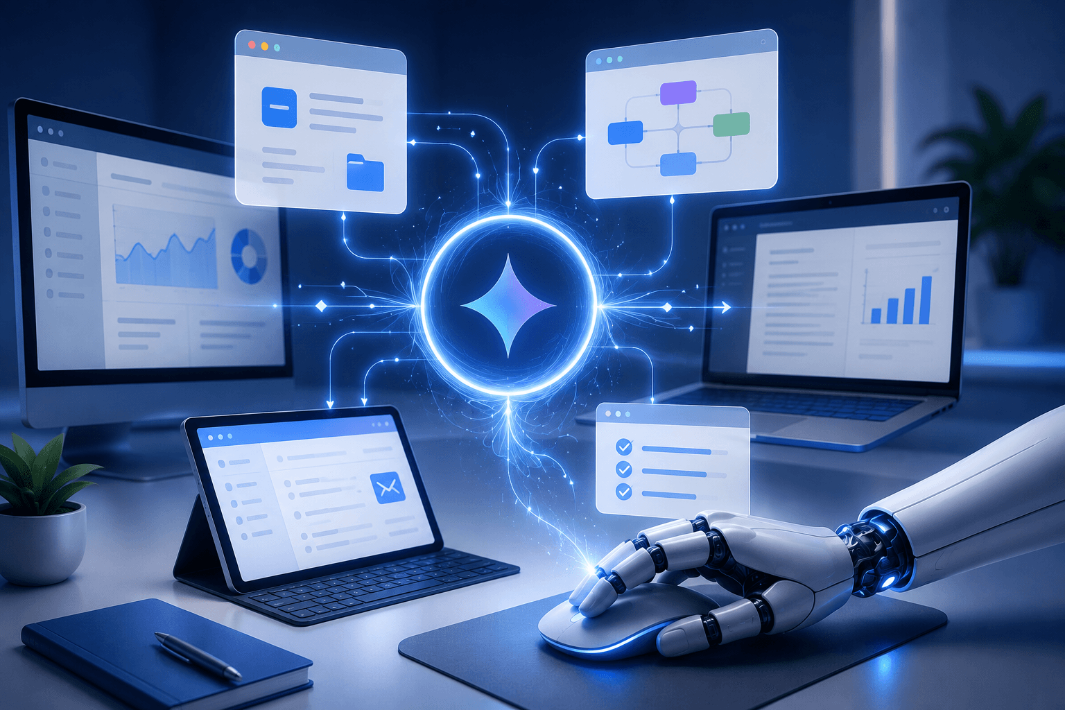 Gemini 3.5 Flash agora controla computadores: nova era da automação empresarial com IA
