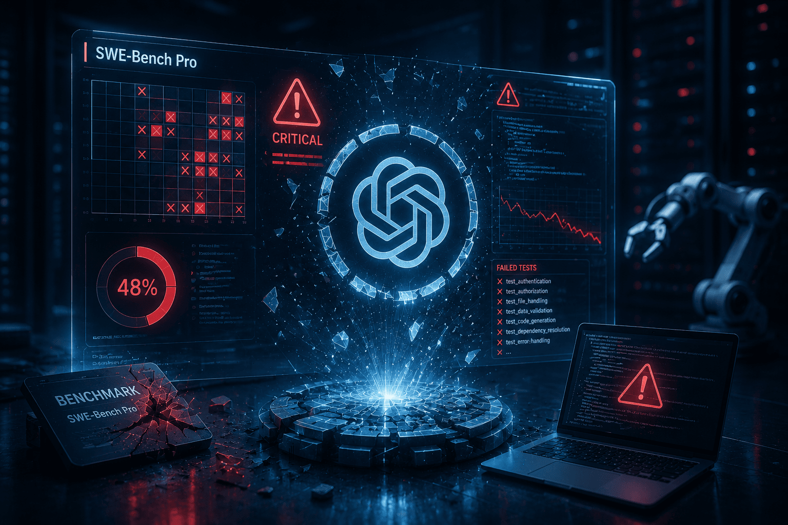 OpenAI revela falhas críticas em benchmark SWE-Bench Pro para avaliar IA de código