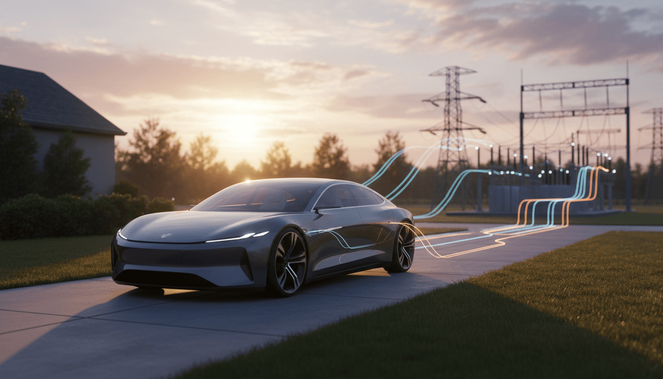 Carros Elétricos Como Solução para Crise Energética: A Revolução do V2G